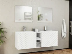 Badeværelsessæt Comfivo Delphinus VI (Hvid)