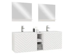 Badeværelsessæt Comfivo Delphinus VI (Hvid)