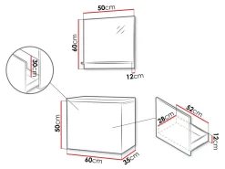 Badeværelsessæt Comfivo Delphinus (Hvid)