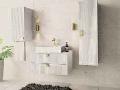 Badeværelsessæt Panium II (Hvid)