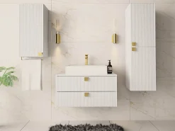 Badeværelsessæt Panium II (Hvid)