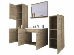 Badeværelsessæt Sarasota 108 (Lefkas eg)