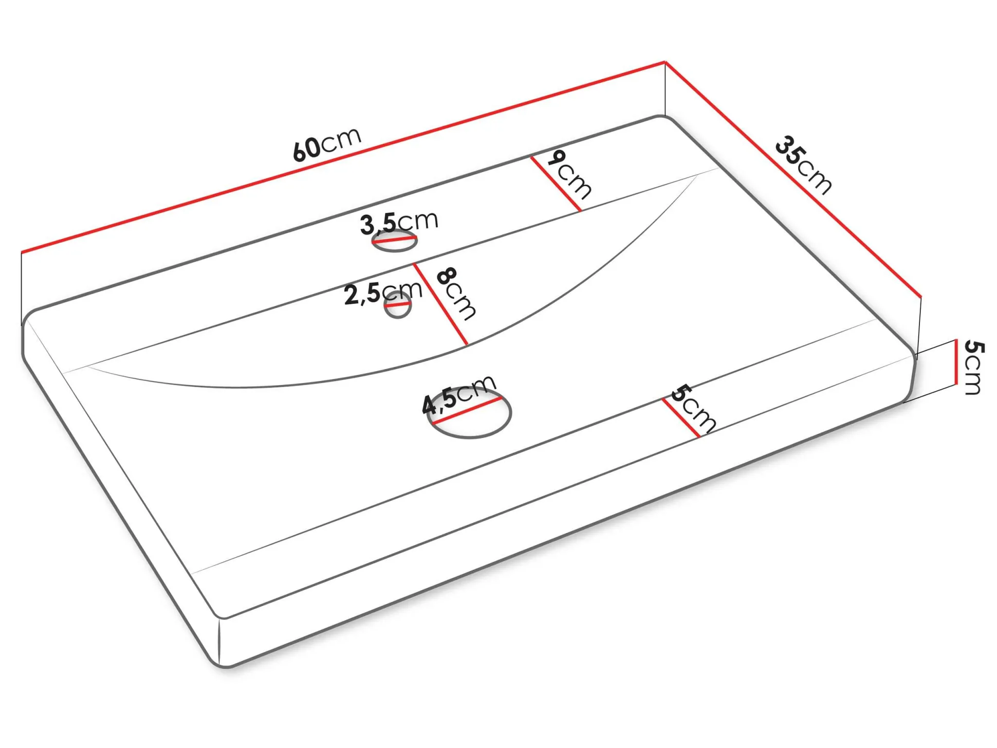 Badeværelsessæt Scientia III (Bodega)