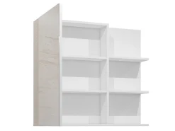 Badeværelsessæt Tecavu 105 (Glansfuld hvid + Hvid)