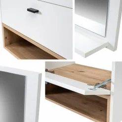 Badeværelsessæt Velum II (Hvid + Artisan eg)