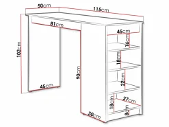 Barbord Comfivo Cedrus (Artisan eg)