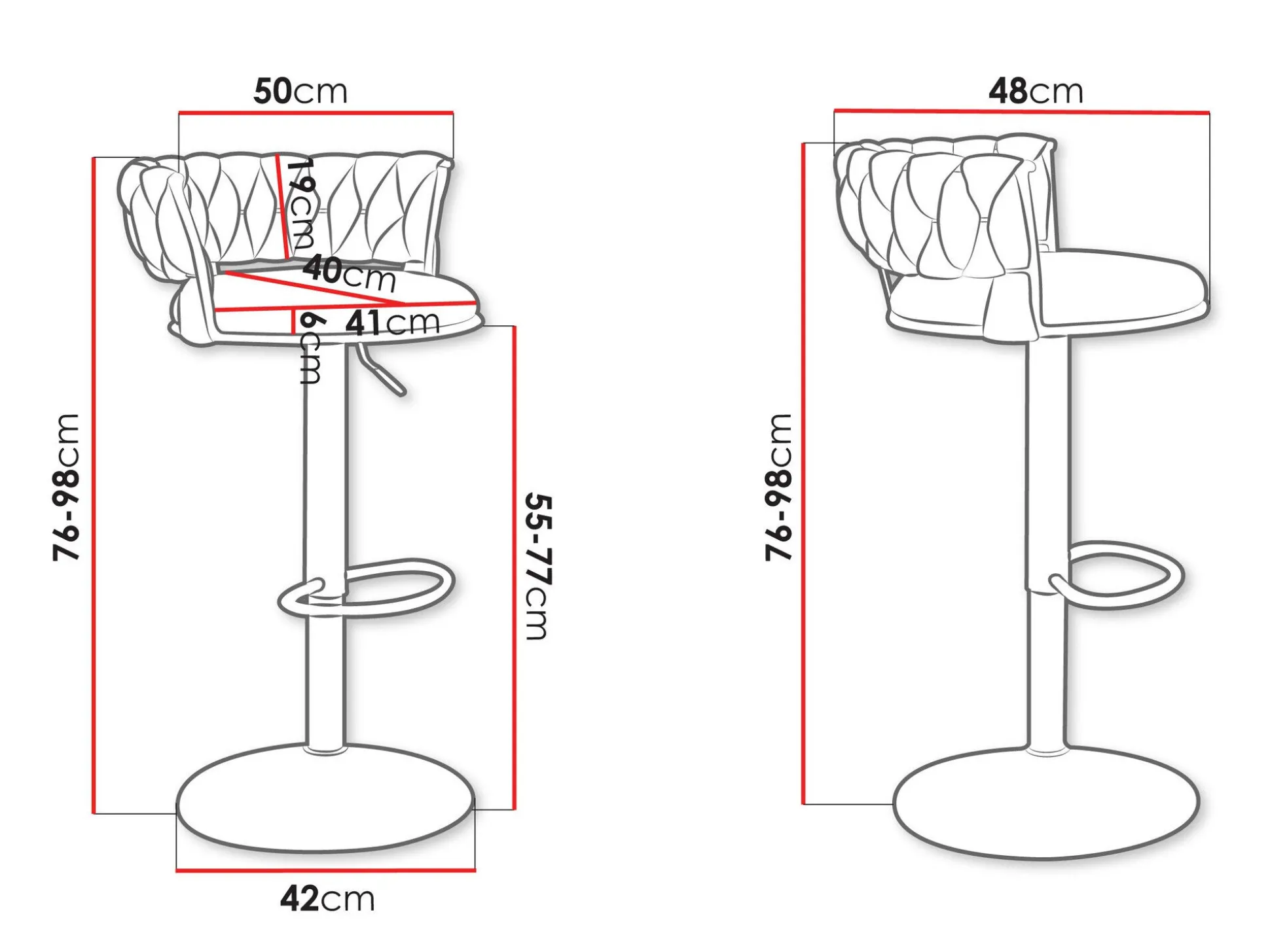 Barstol Comfivo Hilaritas II (Beige)