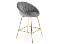 Barstol Houston 1461 (Grå + Gylden)