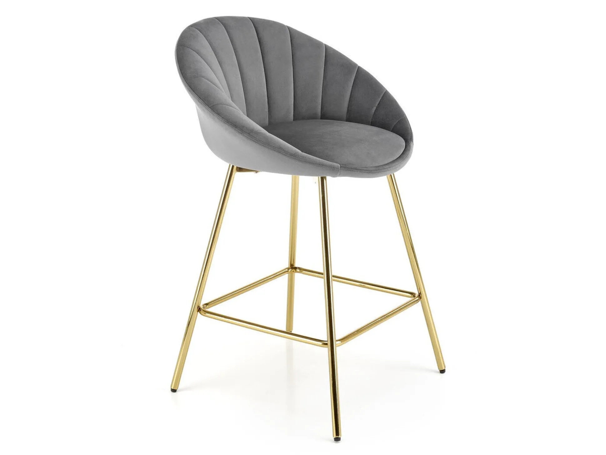 Barstol Houston 1461 (Grå + Gylden)