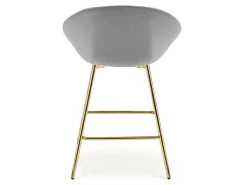 Barstol Houston 1461 (Grå + Gylden)