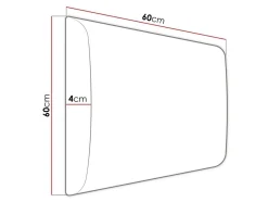 Blødt vægpanel Comfivo Ovis V (Manila 11) (60x60)