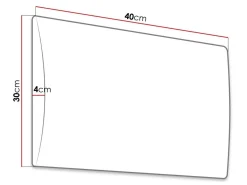 Blødt vægpanel Comfivo Ovis I (Manila 09) (40x30)