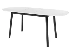 Bord Edmond 114 (Hvid + Sort)