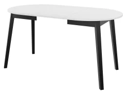 Bord Edmond 112 (Hvid + Sort)