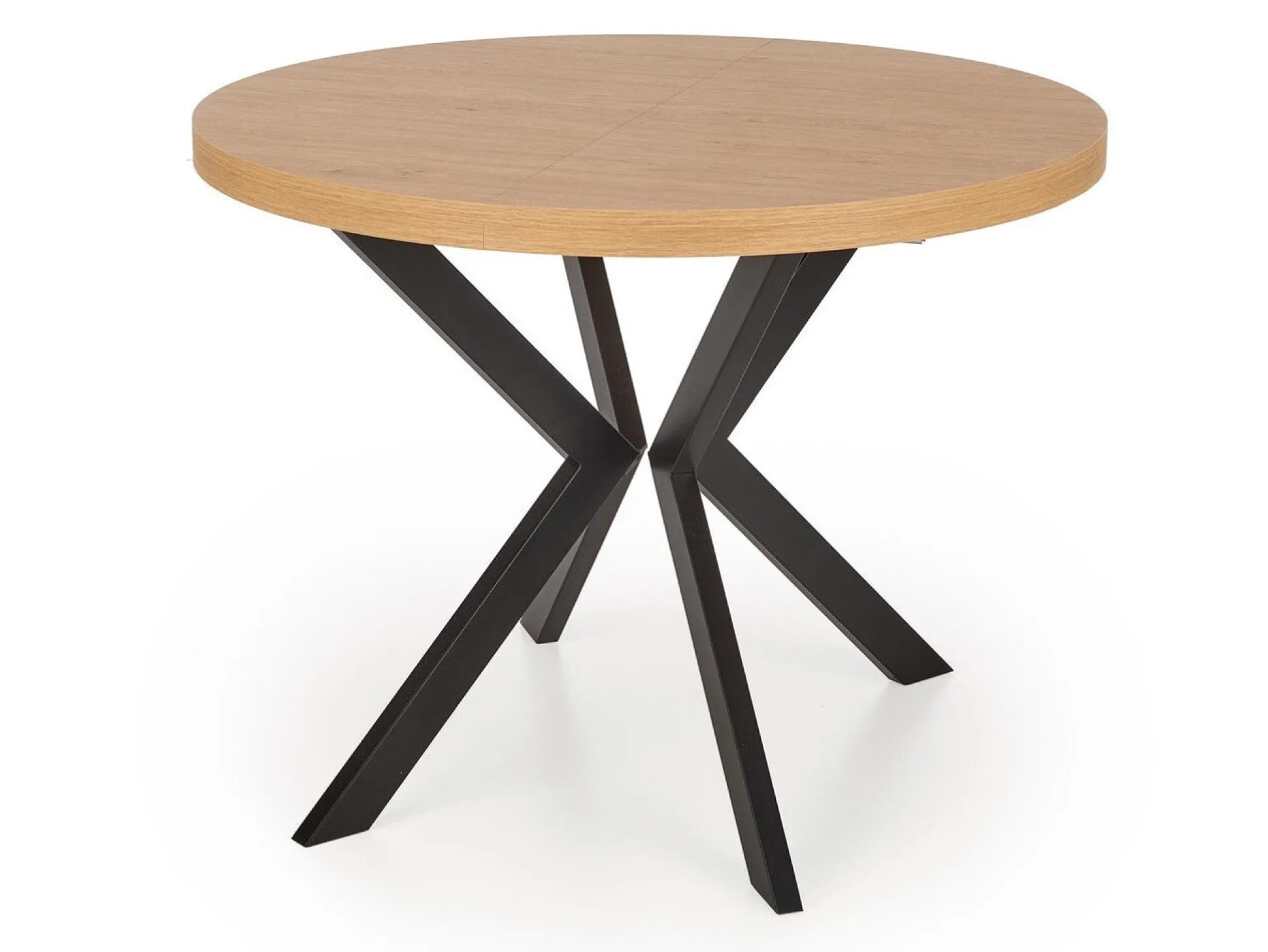 Bord Houston 1495 (Gylden eg + Sort)