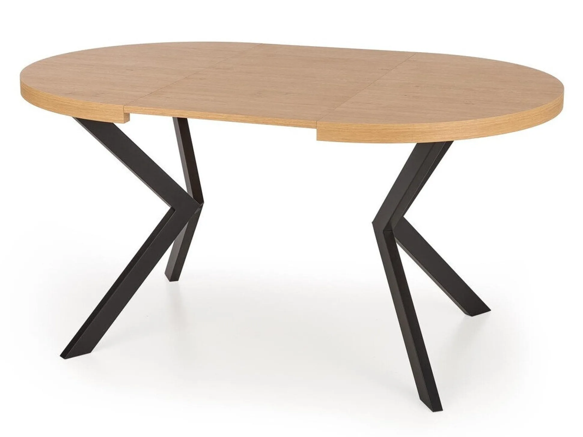 Bord Houston 1495 (Gylden eg + Sort)