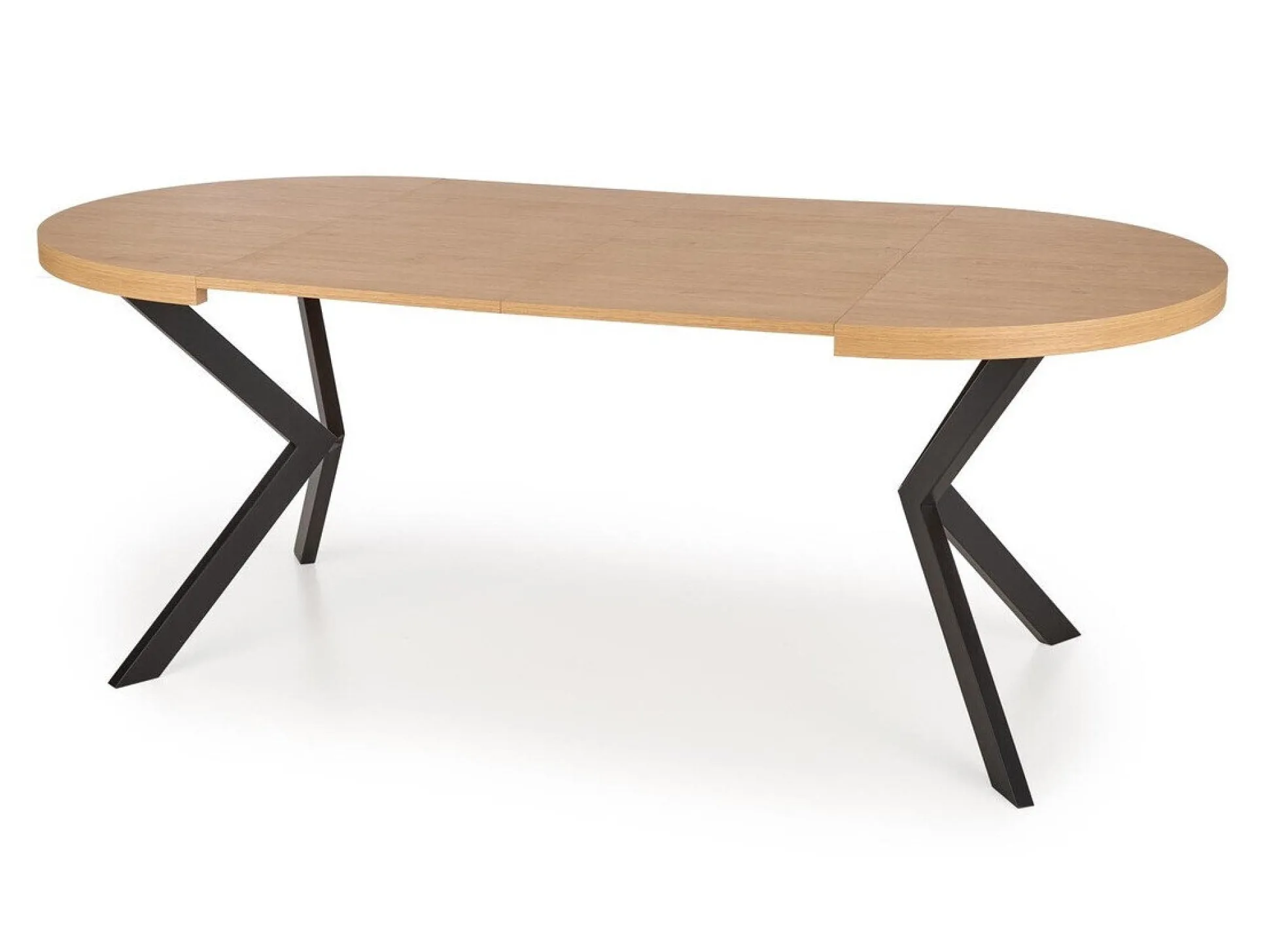 Bord Houston 1495 (Gylden eg + Sort)