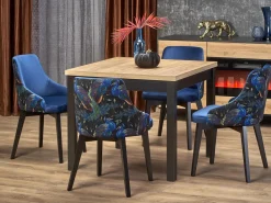 Bord Houston 1562 (Sort + Craft egetræ)