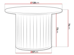 Bord Novmono 107 (Sort)