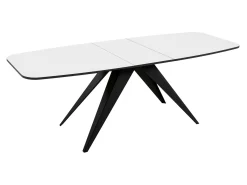 Bord Oswego 115 (Sort + Hvid)