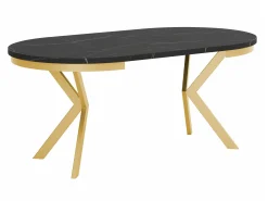 Bord Oswego 157 (Sort marmor)