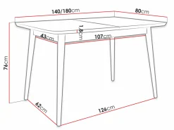 Bord Racine 131 (Brun)