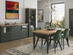 Bord Tolnue 107 (Mørkegrøn + Lefkas eg)