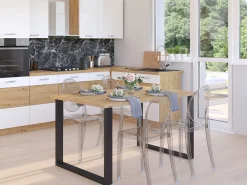 Bord Tucson 136 (Artisan eg + Sort)