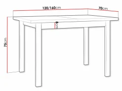 Bord Victorville 111 (Hvid)