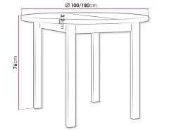 Bord Victorville 357 (Hvid)