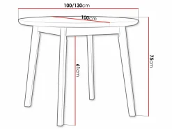 Bord Victorville 184 (Sort)