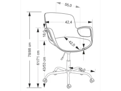 Børnestol Houston 1916 (Sort)