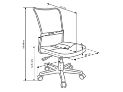 Børnestol Houston 205 (Sort + Grå)