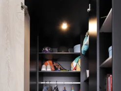 Børneværelsessæt Camteso 115 (Hvid + Egetræ + Turkis)