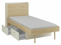 Børneværelsessæt Domcali 116 (Grå + Egetræ)