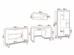 Børneværelsessæt Etrmoru 123