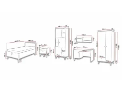 Børneværelsessæt Etrmoru 124