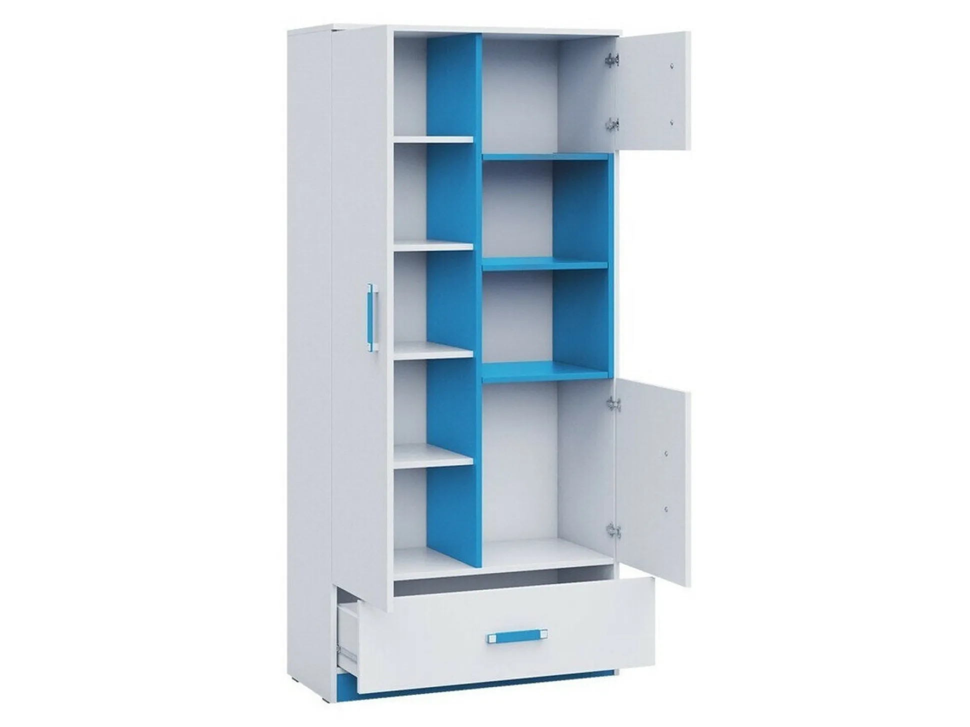 Børneværelsessæt Lorlare 119 (Hvid + Grå)