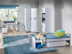 Børneværelsessæt Lorlare 120 (Hvid + Grå)