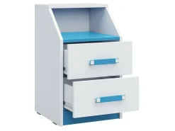 Børneværelsessæt Lorlare 120 (Hvid + Grå)