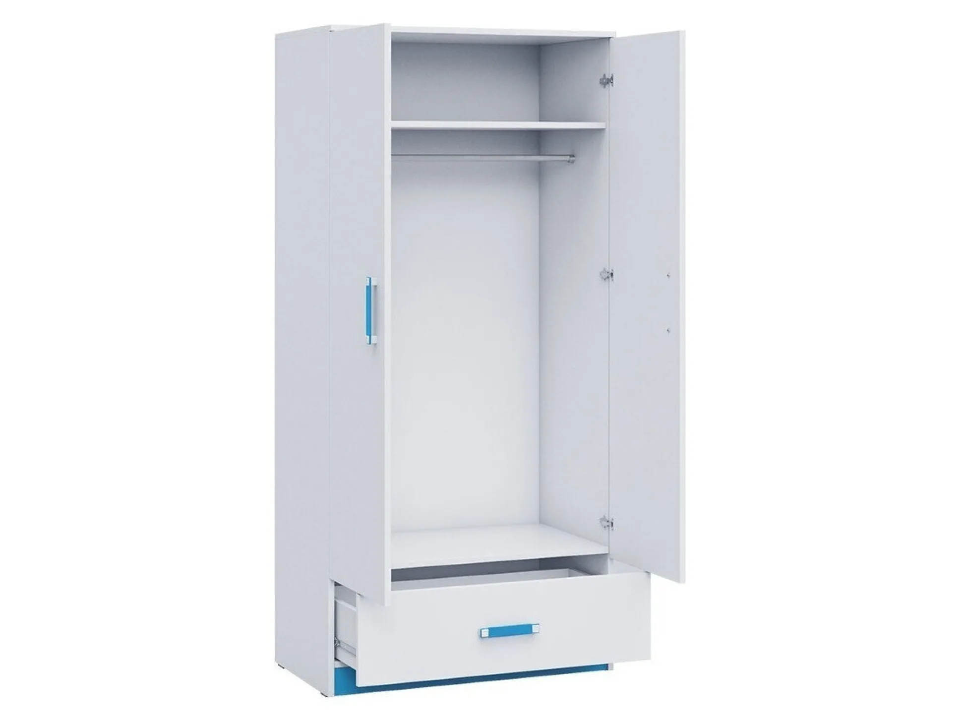 Børneværelsessæt Lorlare 118 (Hvid + Grå)