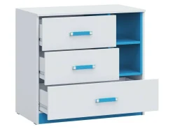 Børneværelsessæt Lorlare 117 (Hvid + Grå)