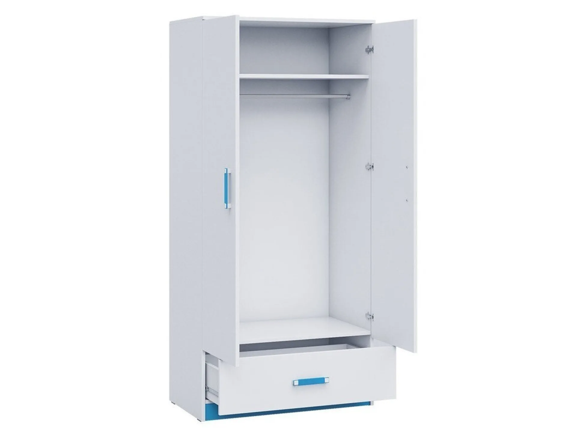 Børneværelsessæt Lorlare 100 (Hvid + Grå)