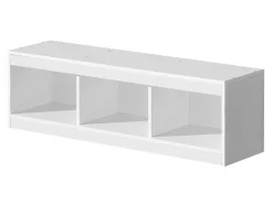 Børneværelsessæt Merevari 108 (Hvid + Glansfuld hvid + Grå)