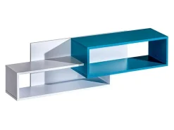 Børneværelsessæt Sorviru 107 (Hvid + Turkis)