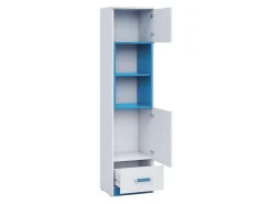 Børneværelsessæt Sorviru 106 (Hvid + Turkis)