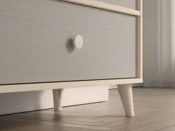 Børneværelsessæt Tortoli 115 (Grå)