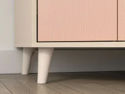 Børneværelsessæt Tortoli 113 (Lyserød)