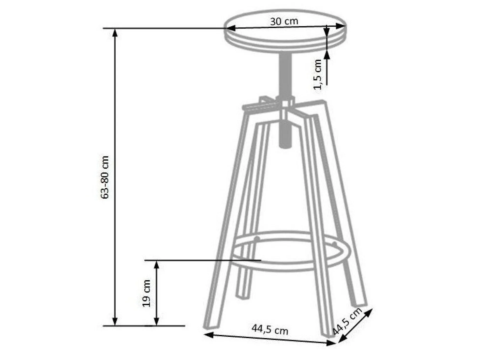 Counterstol Houston 237