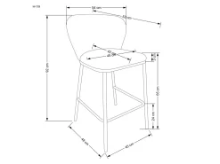 Counterstol Houston 1510